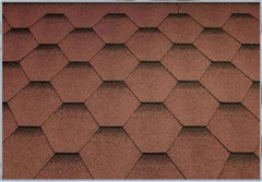 KATEPAL šindel KATRILLI Podzimní červeň (Autumn Red), cena za m2